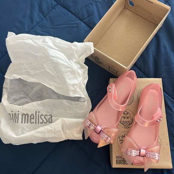Mini Melissa • Blush Pink Shoes • 11 • NWT • - Picture 2 of 9